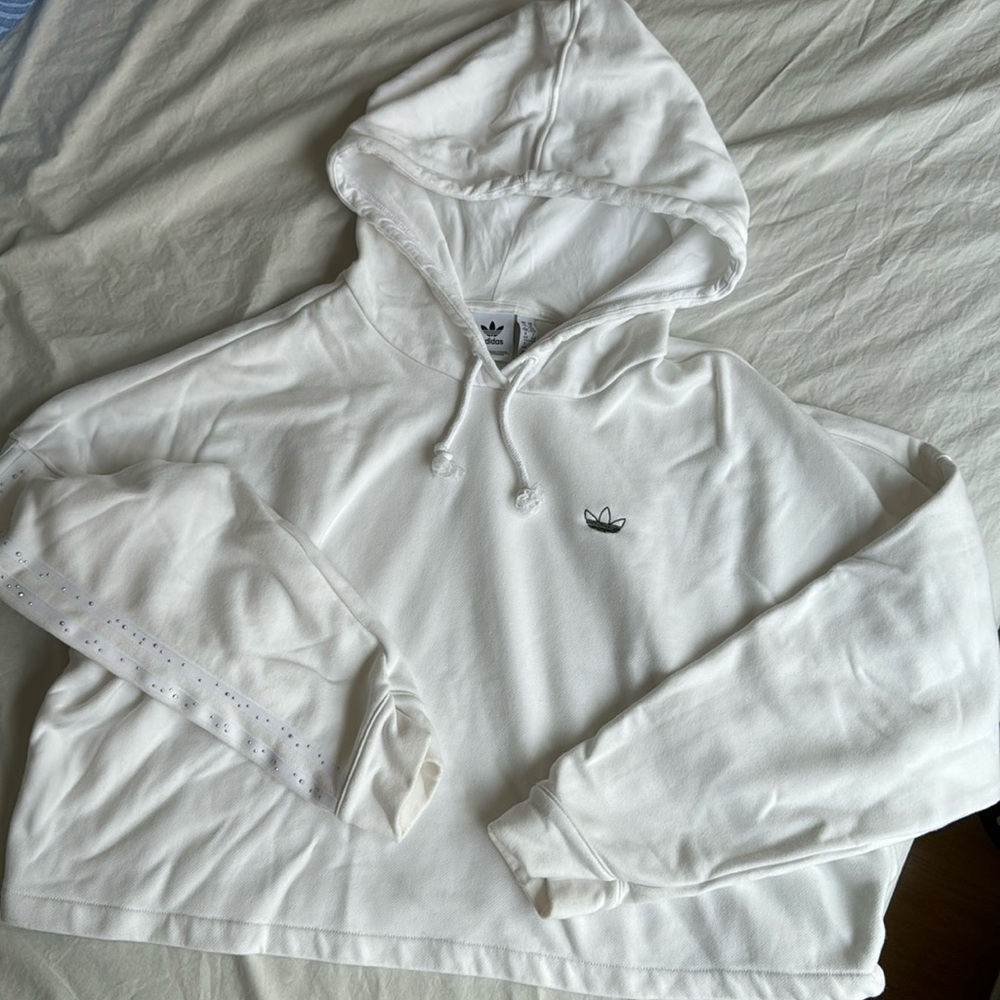 CROPPED ADIDAS HOODIE